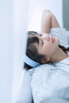 白桃美人一片式A字半身裙